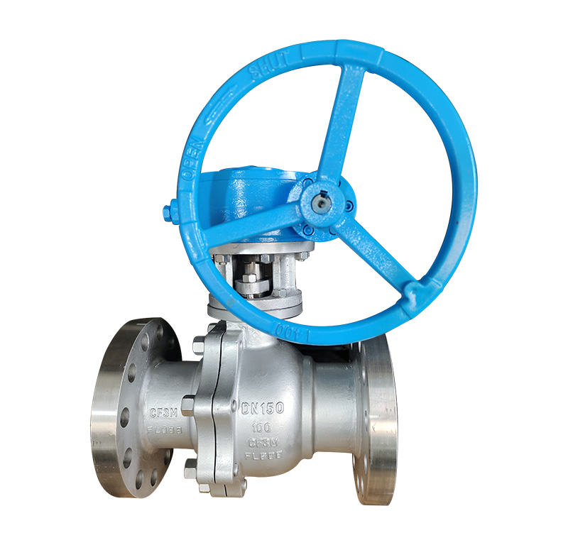 不銹鋼高壓渦輪球閥Q341F-100RL DN150 不銹鋼高壓渦輪球閥Q341F-100RL DN150